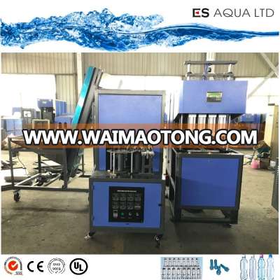 2019 New Design Automatic Preform Loading Semi Auto PET Bottle Blowing Machine