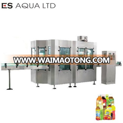 Automatic Juice Bottles Washing, Filling, Capping Machine/Juice Bottle Packing Machine/ 3 - in- 1 Juice Bottle Filling Machine